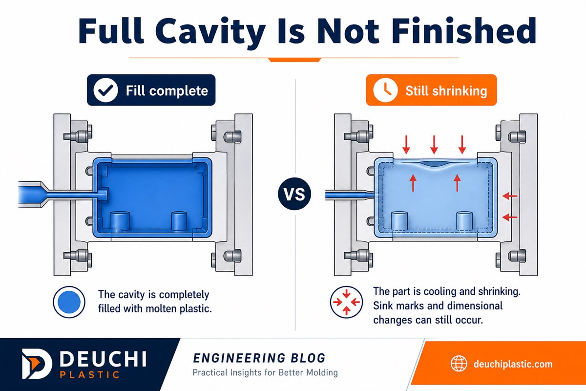 Packing Pressure in Injection Molding: Why Pack/Hold Matters After Fill 1 Why Packing Pressure Matters After Injection Molding